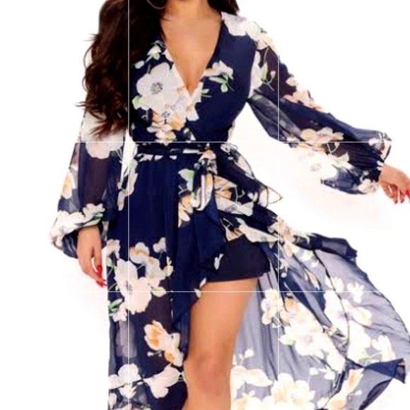 VENUS Floral Jumpsuit - Picture 5 of 5